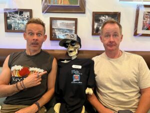 Dominic Monaghan Instagram - With an old friend. AND @boydbilly (Balin)