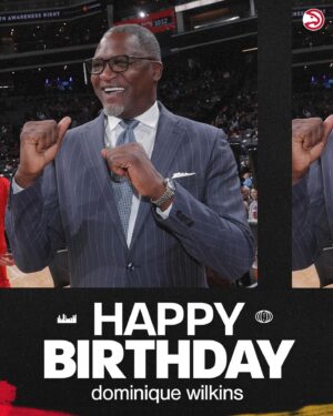 Dominique Wilkins Instagram - Happy Birthday to The Human Highlight Film 🎉🥳