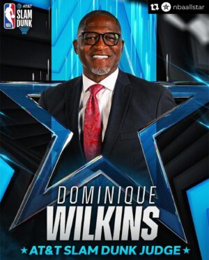 Dominique Wilkins Instagram - Repost from @nbaallstar
•
Presenting 2024 #ATTSlamDunk Judges!

#StateFarmSaturday: 2/17 at 8:00pm/et on TNT
