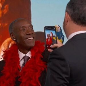 Don Cheadle Instagram - Jimmy helps @DonCheadle replace his sad Wikipedia picture…