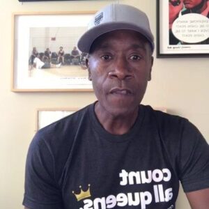 Don Cheadle Instagram - “We are #LiveFromGA with Amari Fennoy from GA NAACP. Donate at ThankYouGA.com”