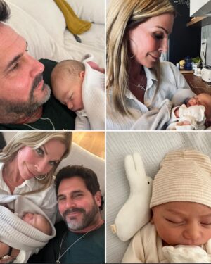 Don Diamont Instagram - ‼️SOUND THE TRUMPETS🎺 OUR FIRST GRANDCHILD‼️A beautiful, baby…….BOY! 💙👶🏻💙 ( no surprise there! Lol.), courtesy of Audrey audreyfeyzdiamont and Alexander @rednaz_tnomaid . Great job, mom and dad! We are all overjoyed!!! His name is August.💙💙💙