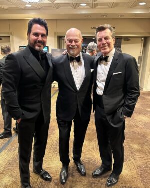 Don Diamont Instagram - Great night with my stunning @cindyambuehl at the 50th Annual @daytimeemmys ! CONGRATS to our very own @boldandbeautifulcbs winners ‼️🏆 @iamthorstenkaye @jacquelinemwood_1 🏆‼️ So fun presenting with the beautiful, @bbheathertom !!! 😀❤️