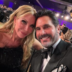 Don Diamont Instagram - Fun night @daytimeemmys with my 😍‼️ @cindyambuehl ! It was really special being there to celebrate my Y&R/B&B producer of just shy of 40 years/dear friend, Edward Scott, and his wife/my former @youngandrestlesscbs castmate ( TV fiancé lol) @melodythomassco jointly receive their well deserved Lifetime Achievement Awards. Add to that, $Bill’s arch rival/my brother, @iamthorstenkaye , my former castmate/friend, @therealstafford , @entertainmenttonight ‘s / @boldandbeautifulcbs fan, and sweetheart, @nischelleturner all going home with the 🏆. I also want to give a round of applause to @cliftoncam Scott Clifton, @johntmccook ,  @katherinekellylang , @jennifergareis , and @ashleyaubra . All B&B nominees who didn’t win last night, but gave outstanding performances this past year! Cherry on the cake, was being in the room with the one and only, @official_dick_van_dyke , who won a Guest Star Emmy at 98 years old!!!