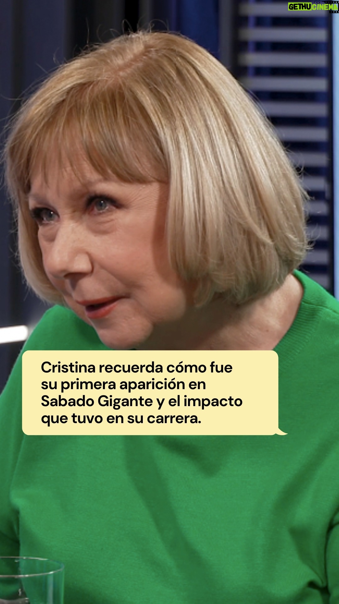 Don Francisco - 7.3K Likes - Cristina recuerda cómo fue su primera aparición en mi programa y el impacto que tuvo en su carrera. Descubre más de esta historia en el episodio completo en YouTube y Spotify.