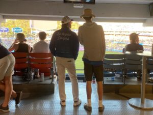 Don Johnson Instagram - Me and Jasper, what a day!  What a game!! Thank you @dodgers