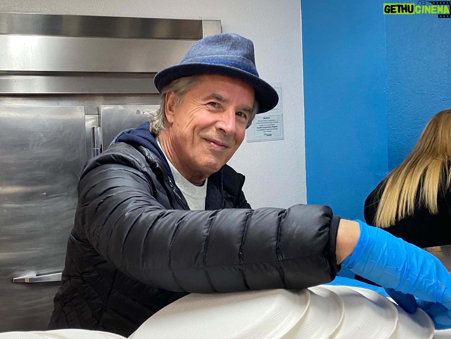 Don Johnson - 19.4K Likes - Our family tradition, serving Xmas Eve dinner at our local Shelter 8th year @pathpartners , Happy Holidays to all !