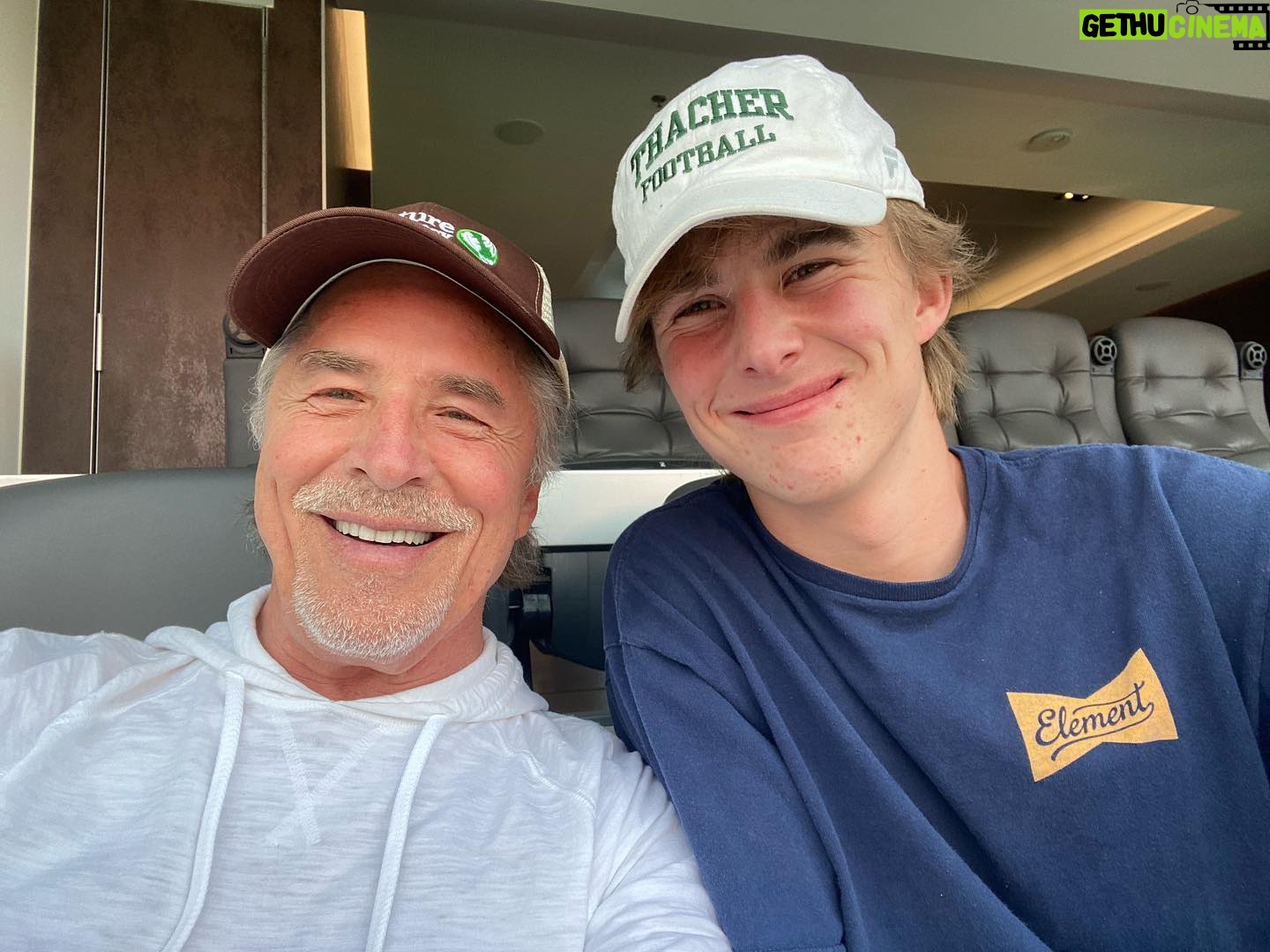 Don Johnson - 14K Likes - Me n Deacon in our fancy pants suite at the SUPER BOWL!!! Thank you @nbc