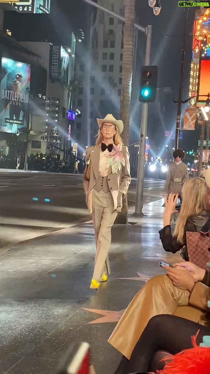 Don Johnson - 13.2K Likes - Spectacular and dramatic! The GUCCI Show on Hollywood Blvd tonight ..oh and btw my daughter Grace walked in the show 🌹 @grace.johhnson @gucci