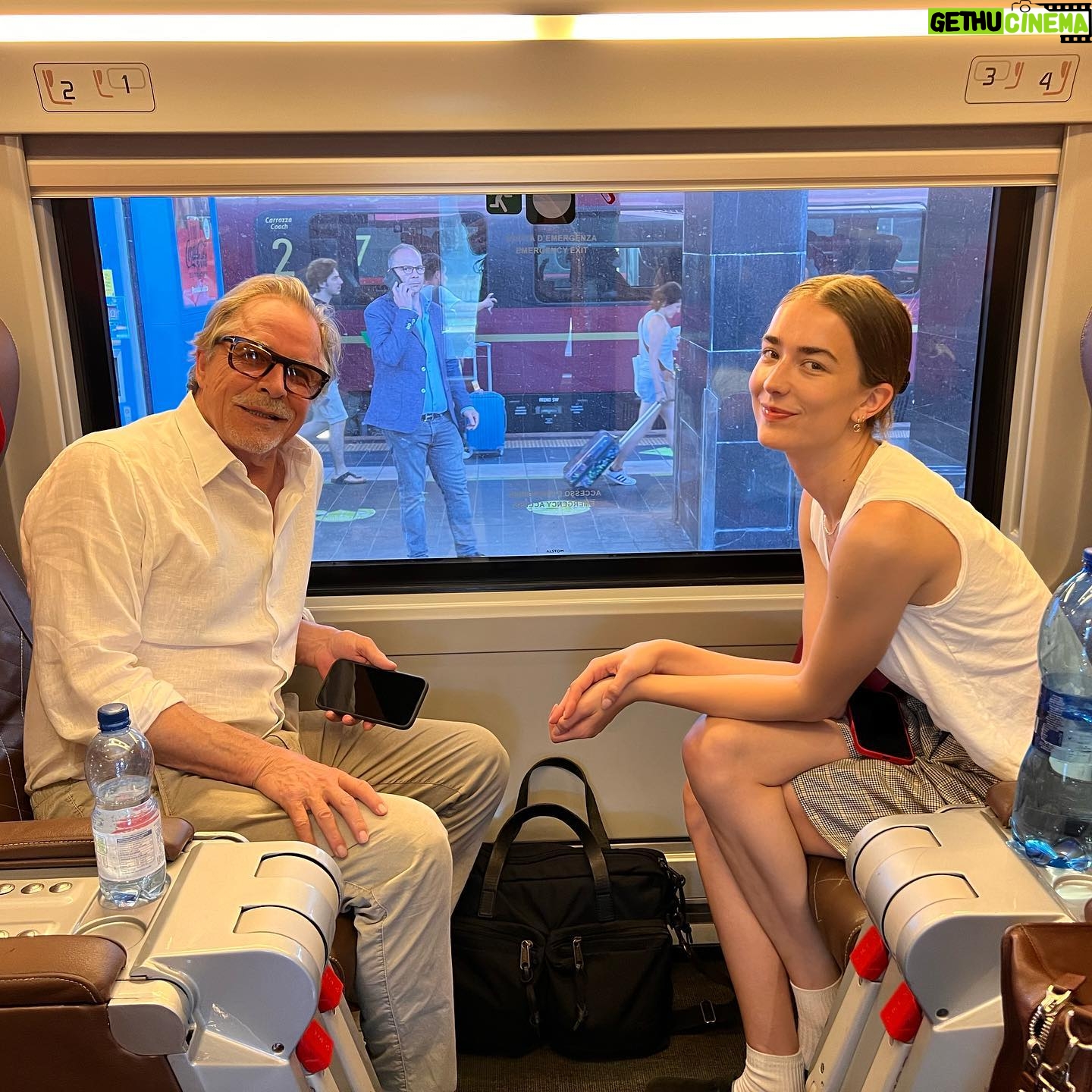 Don Johnson - 16.6K Likes - Just a waitin for a train…Ciao Roma! Bienvenuti Florence. 👋🏻 @grace.johhnson