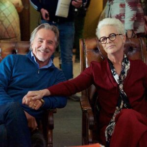 Don Johnson Instagram - Excited to bring the Friday night movies back with #LionsgateLive hosted by my friend Jamie Lee Curtis! Join me in celebrating the movies TONIGHT with a free screening of @TheHungerGames at 6PM PT / 9PM ET while supporting theater workers that make the movies special with @wrpioneers. #iluvjamie