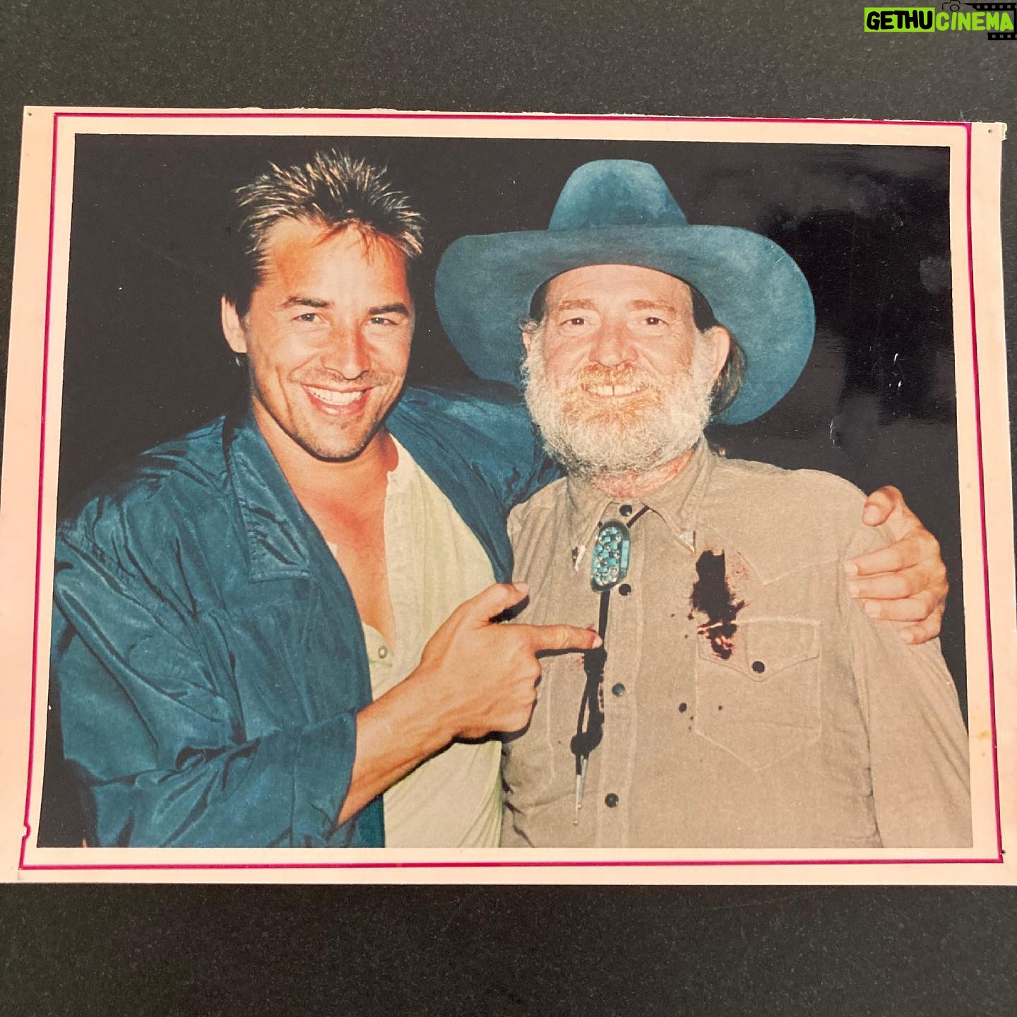 Don Johnson - 14K Likes - I shot the sheriff! Happy Birthday my ol runnin pal. @willienelsonofficial @lukasnelsonofficial