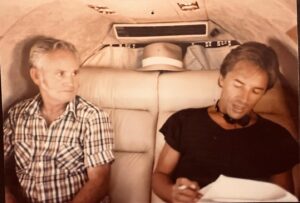 Don Johnson Instagram - Happy Father’s Day to all you mutha’s out there!  Sure miss this dude sitting next to me. 🙏🏻🌹❤️