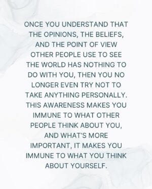 Don Miguel Ruiz Instagram - How to not take things personally. ✨✨✨