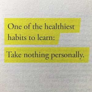 Don Miguel Ruiz Instagram - 📸 @iamquads
・・・
One of many things I’ve learned in my journey and in my opinion , the most important agreement 🩵 Grateful for it all!!! 🩵🩵🩵

 #takenothing personally #thefouragreements