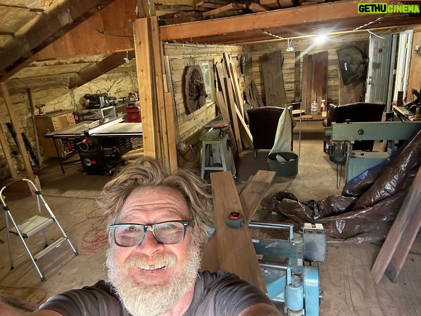 Donal Logue - 3.3K Likes - From old to new. Redwood planks. Some of the trees these boards were initially milled from were almost 2000 years old. Part of an old aqueduct, Kevin salvaged them and after some cutting and planing, we brought them back to life. There is almost no such thing as wood that can’t be brought back. Thanks to Ian, Kyle, & Johnny. @frisonloguehardwoods @ianfrison @frisontreeservice