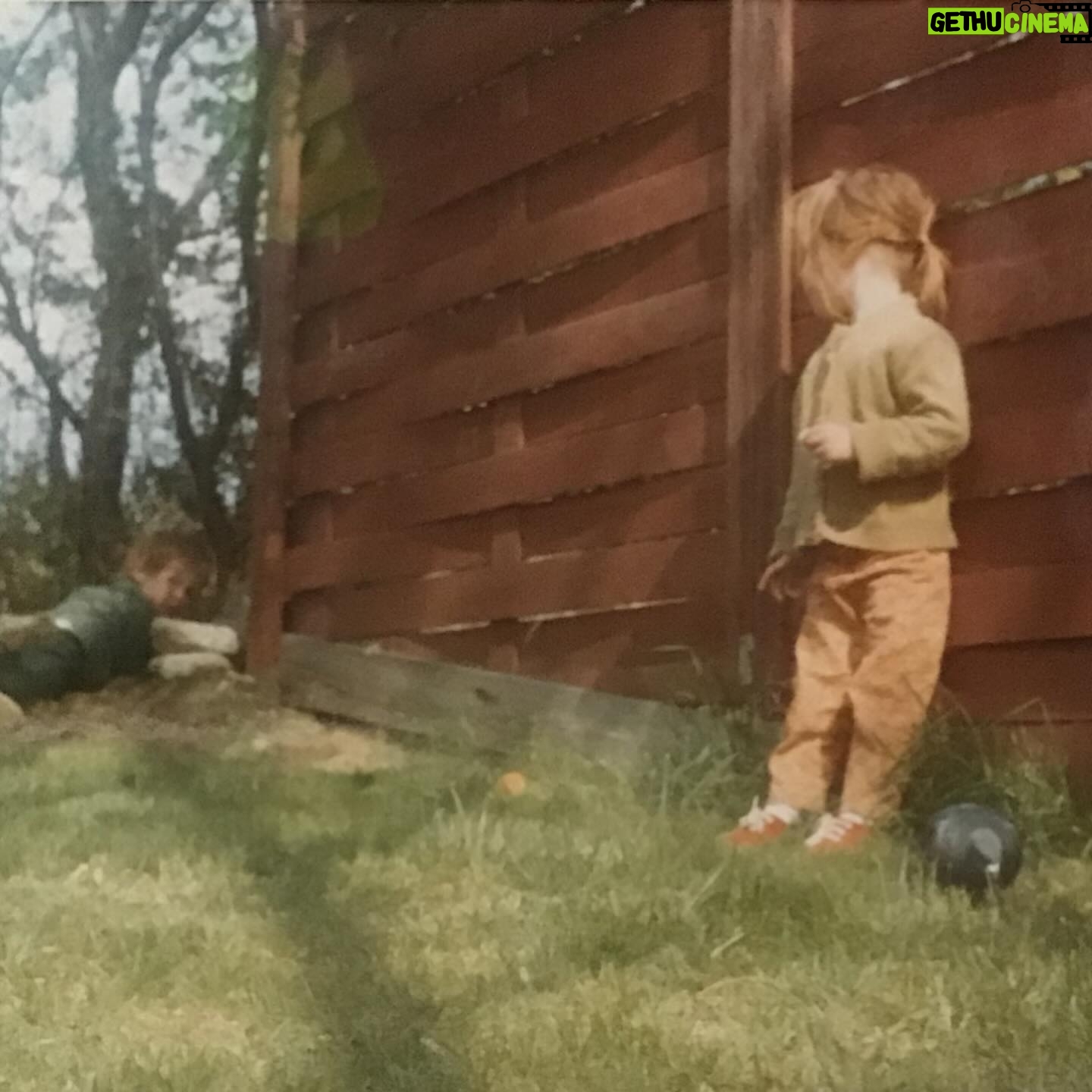 Donal Logue - 1.5K Likes - The Canada/Massachusetts era with the sisters. Grandpa Logue came to visit us from Ireland and the only thing he wanted (because of Westerns) was that cowboy hat (which I later threw out the window of our station wagon on the highway). PS. My mom favored the bowl cut.