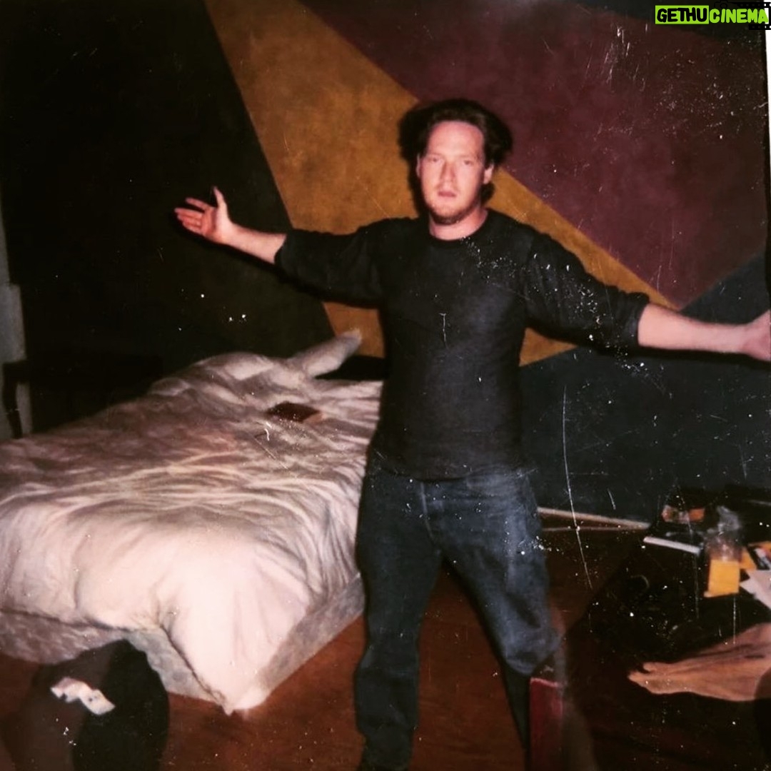 Donal Logue - 3.3K Likes - In 1997, @jessepooljesse and I bought a place in Tribeca from the artist Bernar Venet (@venetfoundation). In my room was a color wheel wall painting that looked like a psychedelic pizza. Upon investigation, we discovered it was an original installation by the artist Sol LeWitt.
Later that year, while I was in Thailand working, my cousin Brendan painted over the LeWitt to make the room brighter.
"Bold move, Brendan."
"You like it?"
"I do. But I think that wall was worth a bunch of money."
It turned out that the LeWitt was estimated to be worth $400,000.00. Of course, art (and its value) is subjective and LeWitt's work the topic of a lot of "is it good or not" style conversation. The trick with a LeWitt, however (as we discovered), is that it has to be in its original location to be worth anything, meaning the wall couldn't be removed and sold as a piece.
"That was a LeWitt, cuz," I said.
"It was," said Brendan, smiling. "Now it's an original O'Shea."
That pad on 533 Canal became an amazing clearing-house for all kinds of artists and musicians. For all of you (you know who you are) who shared that space with us over the years, thanks for the amazing memories.