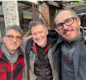 Donal Logue Instagram - As an artist, the unveiling of this statue concerns me. Are the details right? Will it be misconstrued? I take comfort in the fact that the statue is at least using protection. Pic 2 - Hanging in the Square with Brit legend Andy Smiles @smiler02138 and world’s greatest hardcore front man @eriklon2 Kurt Davis AKA Yukki Gipe of @bulletlavoltaofficial