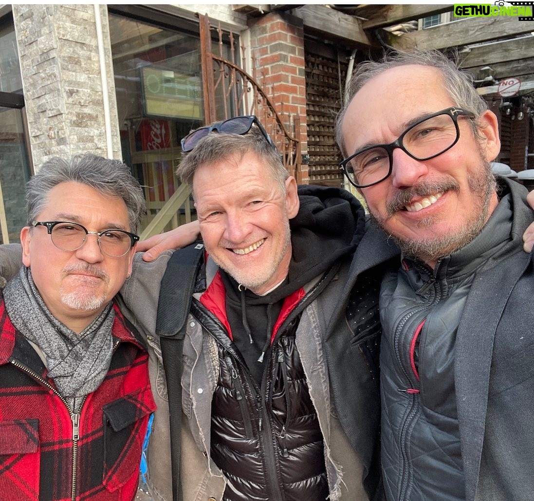 Donal Logue - 2.6K Likes - As an artist, the unveiling of this statue concerns me. Are the details right? Will it be misconstrued? I take comfort in the fact that the statue is at least using protection. Pic 2 - Hanging in the Square with Brit legend Andy Smiles @smiler02138 and world’s greatest hardcore front man @eriklon2 Kurt Davis AKA Yukki Gipe of @bulletlavoltaofficial