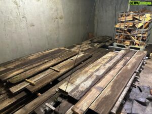 Donal Logue Instagram - From old to new. Redwood planks. Some of the trees these boards were initially milled from were almost 2000 years old. Part of an old aqueduct, Kevin salvaged them and after some cutting and planing, we brought them back to life. There is almost no such thing as wood that can’t be brought back. Thanks to Ian, Kyle, & Johnny. @frisonloguehardwoods @ianfrison @frisontreeservice