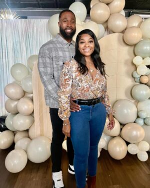 Donald Brumfield Jr. Instagram - My favorite love story is ours…….

The Brumfields 🤎