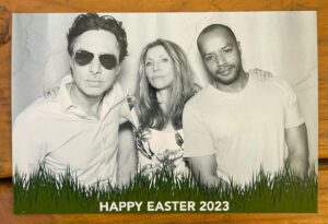 Donald Faison Instagram - Happy Easter from our family to yours.