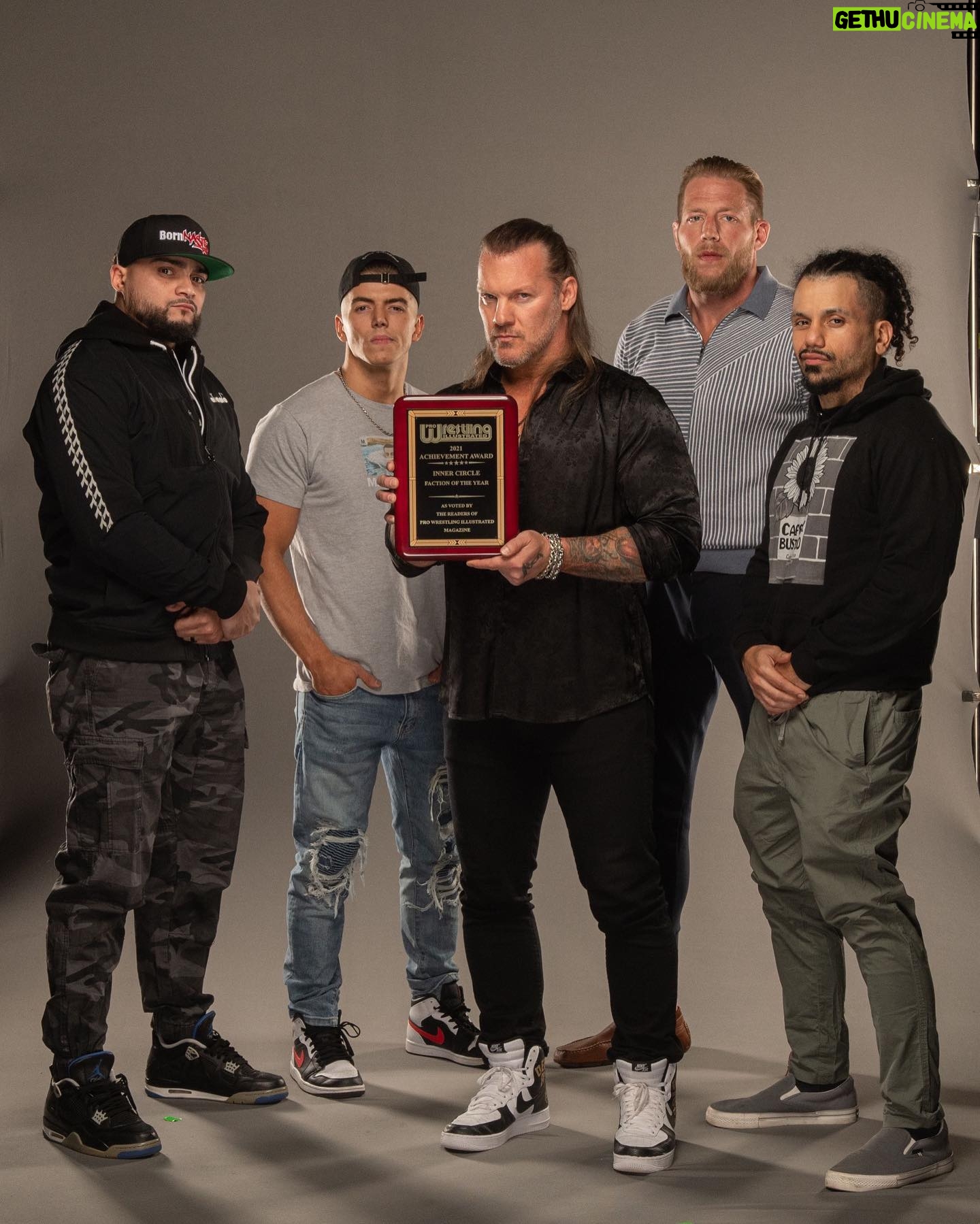 Donald Hager Jr. - 2.7K Likes - We chose to die on our feet rather than live on our knees…
What you see on screen is Real. I could not love a human baby as much as I Love the Inner Circle . JK. But I’m very proud of @chrisjerichofozzy @sammyguevara @santana_proud @ortiz_powerful Thank you to all the amazing #aewdynamite fans!