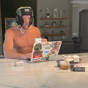 Donald Hager Jr. Instagram - Oops, you caught me. I like to get a mental sweat as well.