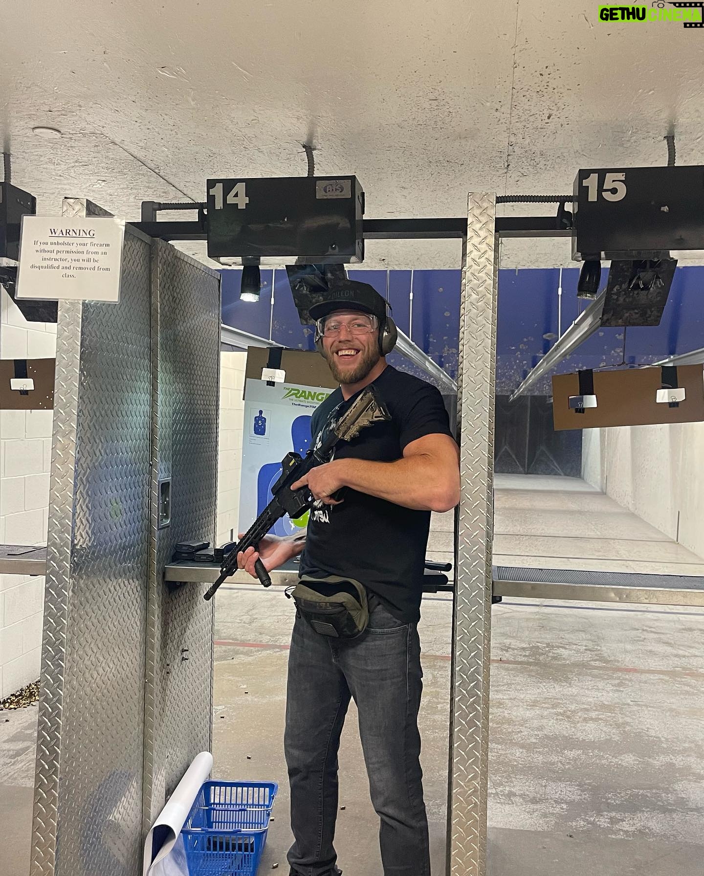 Donald Hager Jr. - 2.7K Likes - We had a blast at @therange702 today! Thank you @kris_chanski for the amazing time. Daddy magic shot the nipples off target.