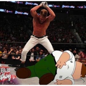 Donald Hager Jr. Instagram - Remember when you dressed up like Peter Griffin #aewdon