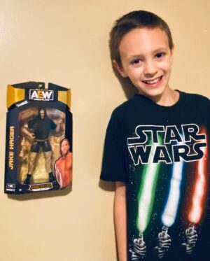 Donald Hager Jr. Instagram - Why I love Pro Wrestling ❤️ 
Happy Birthday Nolan #aewdynamite