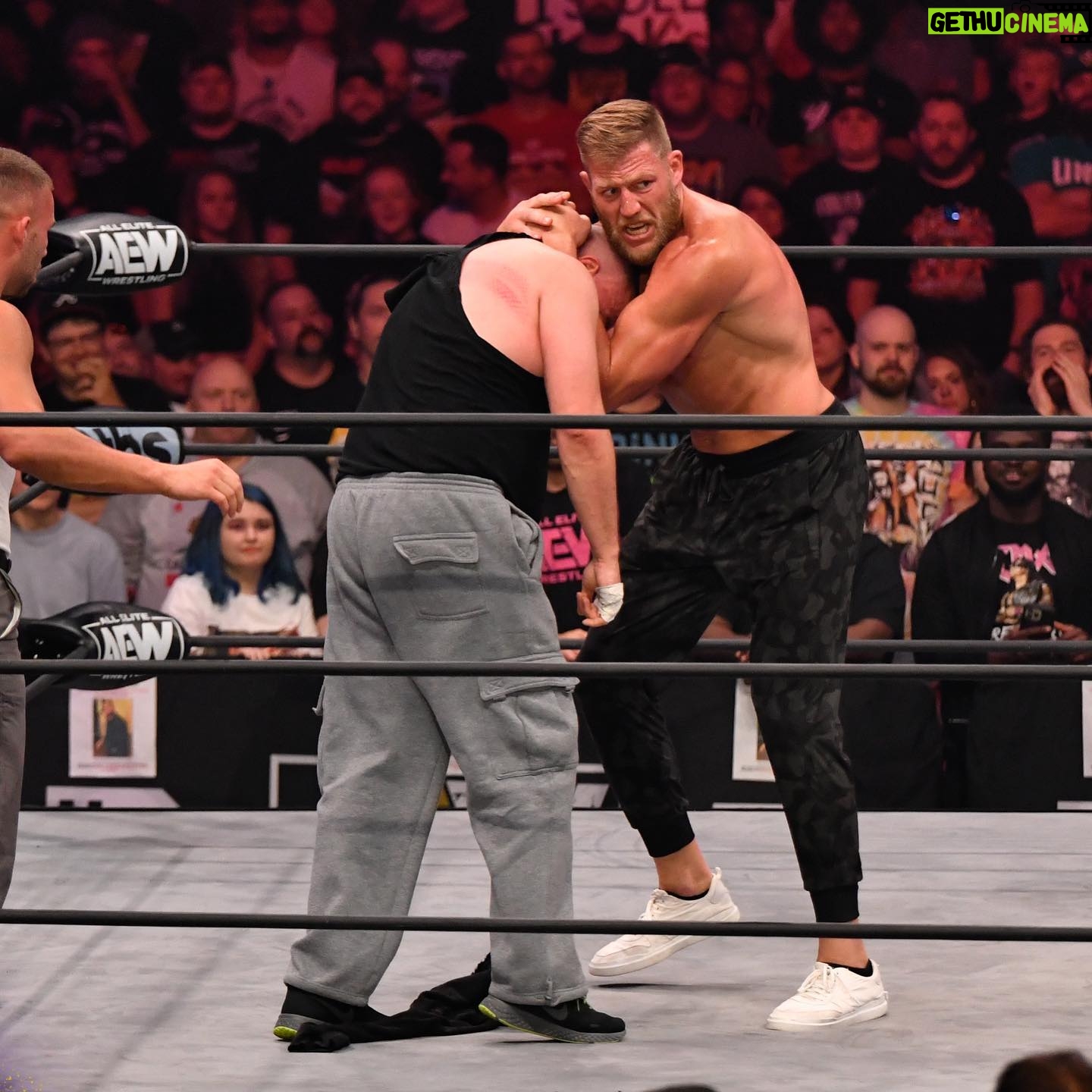 Donald Hager Jr. - 1.2K Likes - Wow you’re right Eddie I can barely tell you’re wearing male diapers under those ugly sweatpants, they sure can hold a lot of dung! #aewdynamite