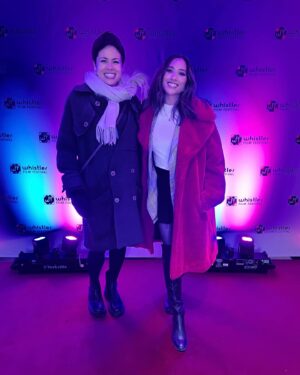 Donna Benedicto Instagram - Portrait size @whisfilmfest dump w/ besties too 📷🎬🏔❄️