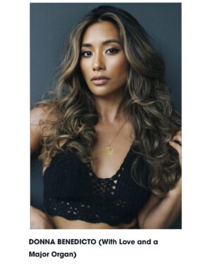 Donna Benedicto Instagram - I've been selected as one of the 'Stars to Watch' in this year's @whisfilmfest and I'm so honoured & excited 🥹🥰 
.
Thank you to @whisfilmfest & @ubcp_actra for this recognition 😭🙏
.
@withlove.andamajororgan is really the film that keeps on giving 🤩 Come to our @whisfilmfest screenings Nov 30th & Dec 3rd 🎬🍿#representasianmatters 🇵🇭#starstowatch #whistlerfilmfestival