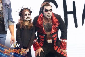 Donovan Danhausen Instagram - Watch Danhausen and Little Danhausen on @aew Rampage tonight or be double cursed