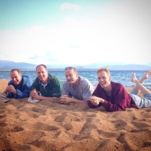 Doug Jones Instagram - Oh, so it’s #nationalsiblingsday is it??
My dear older brothers, left to right: Bobby, Tommy, Richie, and their goofy little brother Dougie.