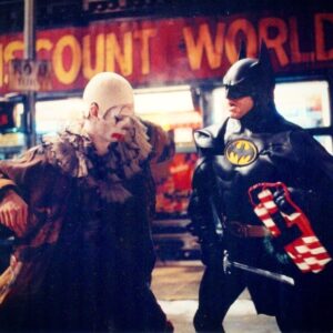 Doug Jones Instagram - Yep, that’s me with Michael Keaton, as the credits read: “Thin Clown - Doug Jones” (a title I’ve lived with all my life).
Join me in celebrating 30 years of BATMAN RETURNS (1992).
.
#batmanreturns #30thanniversary #batman #dccomics #warnerbros #michaelkeaton #dougjones #clown #clowns #thinclown #superhero #superheroes #comicbooks #comicbookmovies #comicbookmovie #actors #actorslife