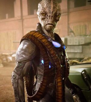 Doug Jones Instagram - #TBT #ThrowbackThursday .
10 years ago, I joined the cast of Falling Skies as the Volm alien “Cochise” for seasons 3,4,5.
Makeup designed by @masters.todd & company.
You can binge all 5 seasons now on @hbomax with your subscription, or rent/buy on Amazon, iTunes, GooglePlay, VUDU.
.
#postapocalyptic #aliens #volm #cochise #sciencefiction #scifi #tvseries #actor #actorslife #specialeffectsmakeup #creaturefx #makeup #prostheticmakeup #creaturedesign #fallingskies