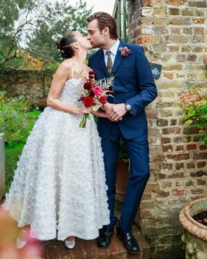 Douglas Booth Instagram - 28.10.23 

The day I married the love of my life. @belpowley I didn’t think it was possible to love you, our family or friends anymore. What a magnificent day filled with so much laughter, love and tears 🤍 Thank you to everyone who made it so special. I love you x