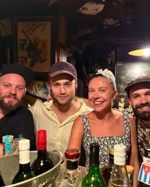 Douglas Booth Instagram - Having the most incredible time in Japan. I absolutely adore you Tokyo 🙏🏻 🇯🇵🗼🏯🎏🍣 Thank you Josh & Christian @untold_japan for taking us on this adventure! Naoshima next… 🗾