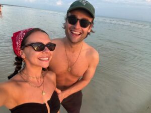 Douglas Booth Instagram - A bit late 🫣 but happy new year everyone from beautiful, delicious and all round incredible Mexico! 💚🤍❤️