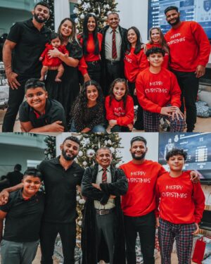 Douglas Lima Instagram - Merry Christmas from my family to yours!😃🎄
I hope your day is full of joy and happiness in this beautiful day that we celebrate the birth of our King ❤️ 
Jesus is the Reason for the Season