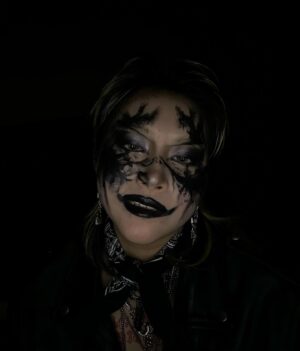 Doul Instagram - Happy Darkness Halloween😈🖤🖤🖤

 #happyhalloween #Halloween #halloweenmakeup #makeup #darkmakeup