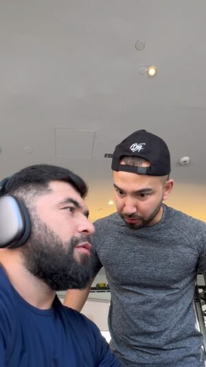 Dovletdzhan Yagshimuradov Instagram - Don’t mess with 🥟👂 people 🤼‍♂️ @davlet_yagshymuradov 

Friendly brands:
 @bukaboxing 
@baywearr 

📹 @_k3v7n 

#baymabay #reels #fun #comedy #sport #viral #funny