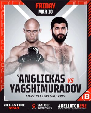 Dovletdzhan Yagshimuradov Instagram - Let’s go 😎 March 10 in San Jose.✊🦾 #спорт #bellatormma #победатолькоотвсевышнего