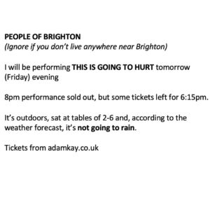 Dr Adam Kay Instagram - 