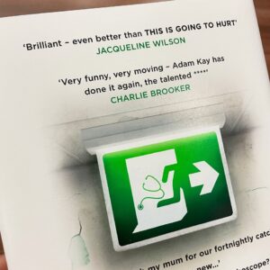 Dr Adam Kay Instagram - I’ve already done a front cover ‘reveal’, so here’s a back cover reveal and an (apologies) flaps reveal for UNDOCTORED. Warning - features my Young Person’s Railcard photo. Out Sept 15th, preorder now.