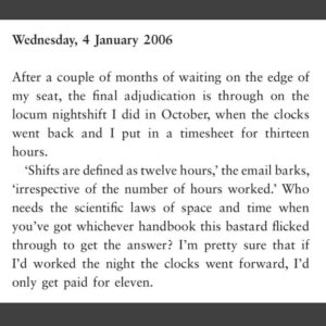 Dr Adam Kay Instagram - From TWAS THE NIGHTSHIFT BEFORE CHRISTMAS, on the clocks going back.