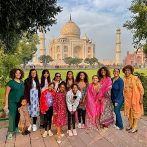 Dr. Meena Singh Instagram - Been waiting my whole life to see this wonder of the world with my entire family 🙏🏽 #singhforce